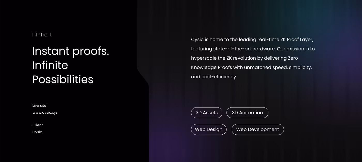 Cysic Project Image - 2