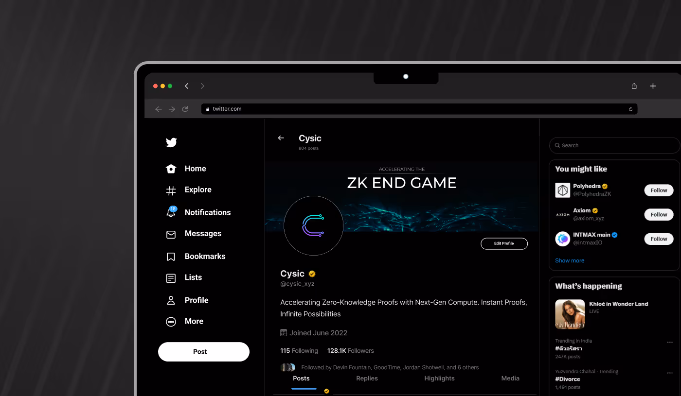 Cysic Project Image - 9